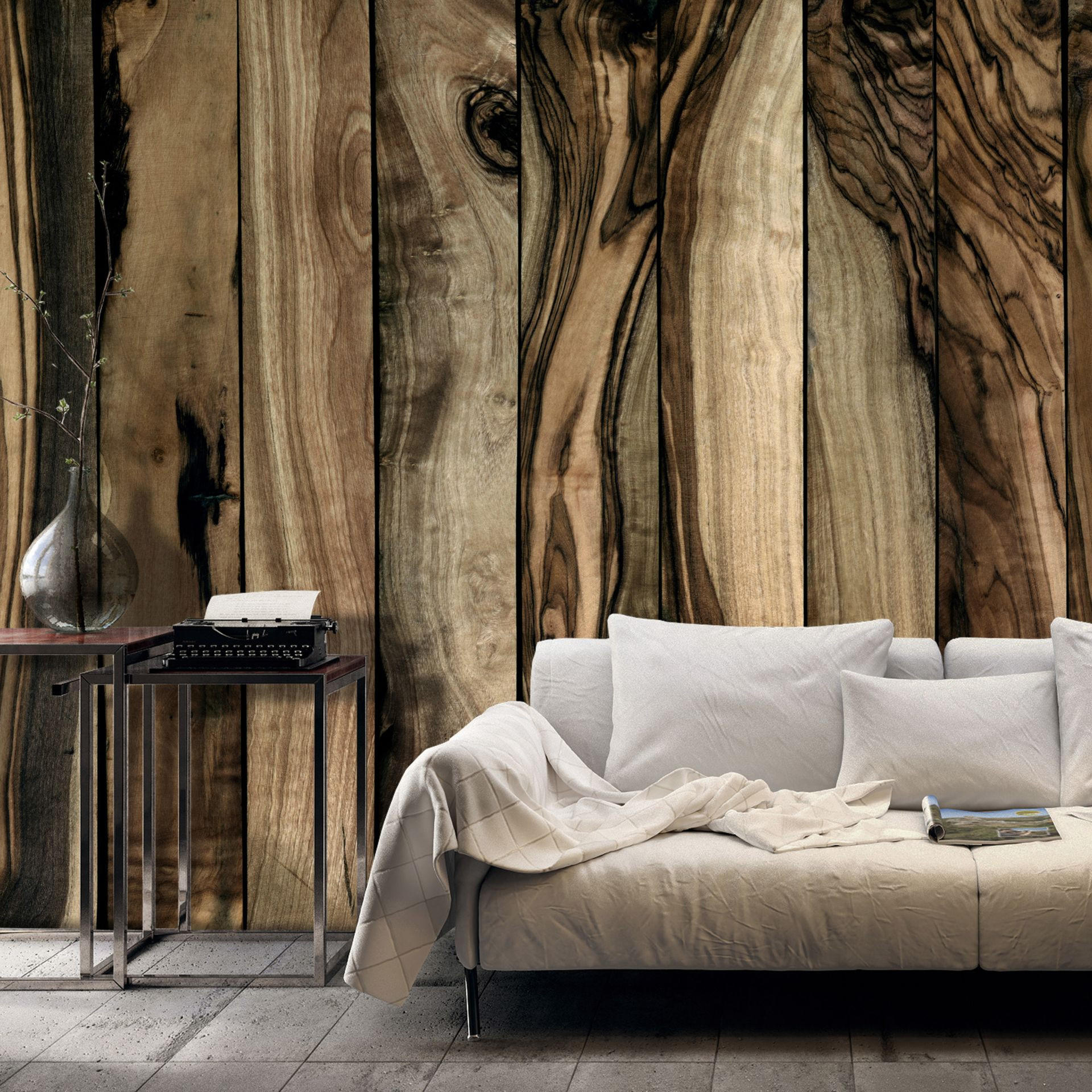 VLIESTAPETE Braun 300/210 cm - Braun, Textil (300/1cm) - KUNSTLOFT