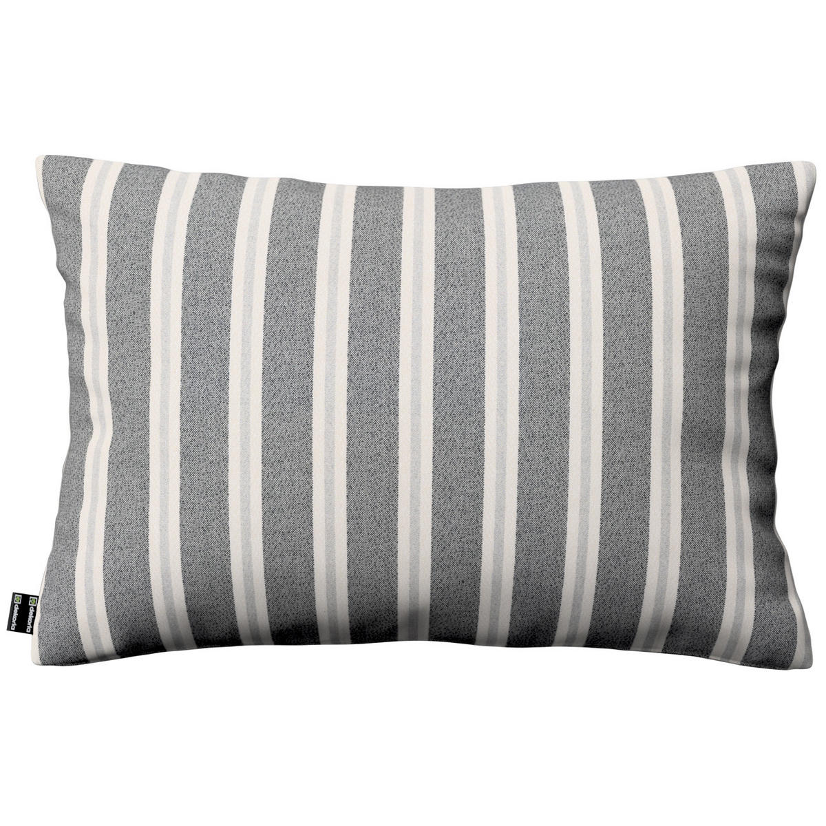 KISSENHÜLLE Scotti schwarz, 47x28 cm - Schwarz, Textil (47/28cm) - Dekoria