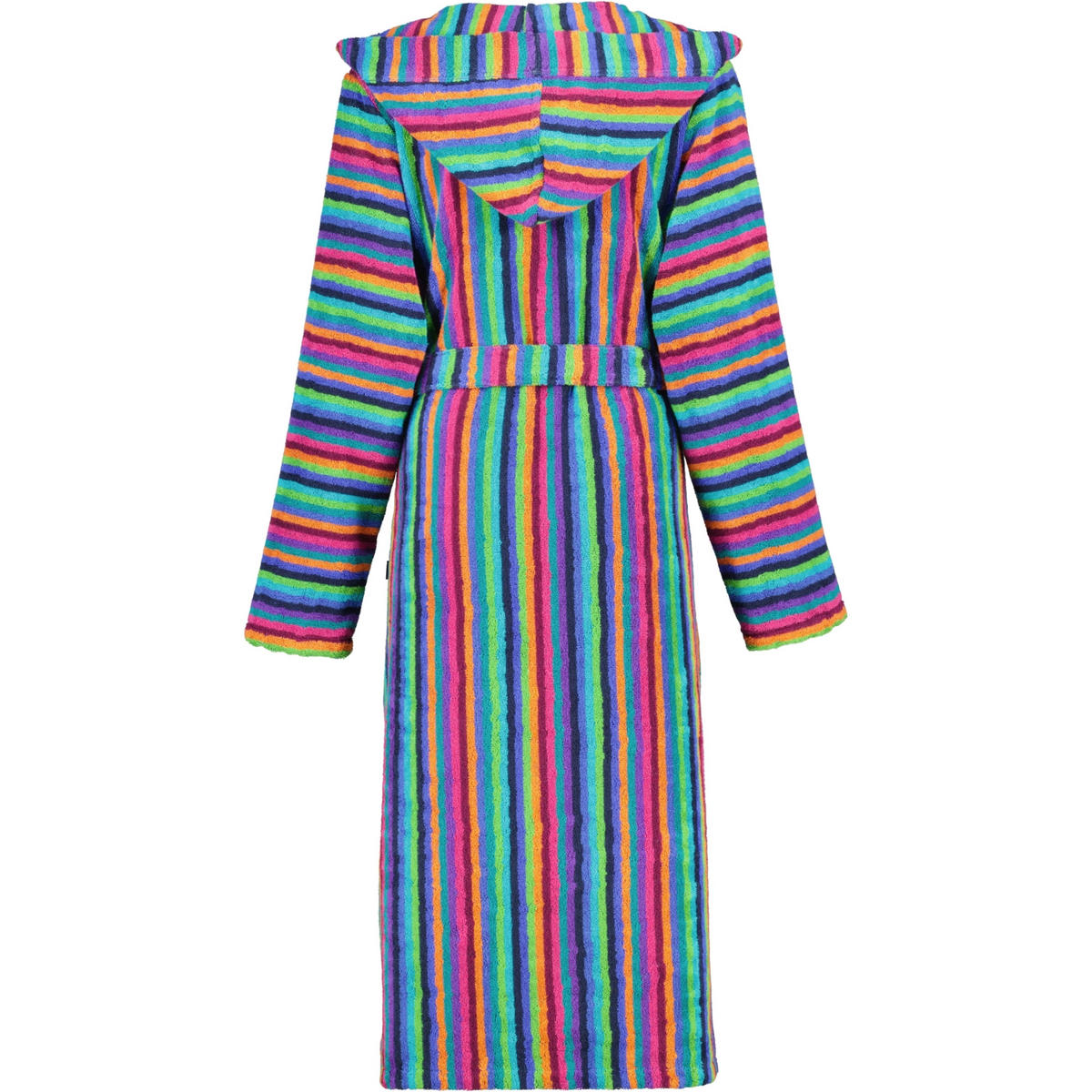 BADEMANTEL DAMEN KAPUZE KAPUZE 7076 MULTICOLOR - 84 - Multicolor, Textil (Lnull) - Cawoe