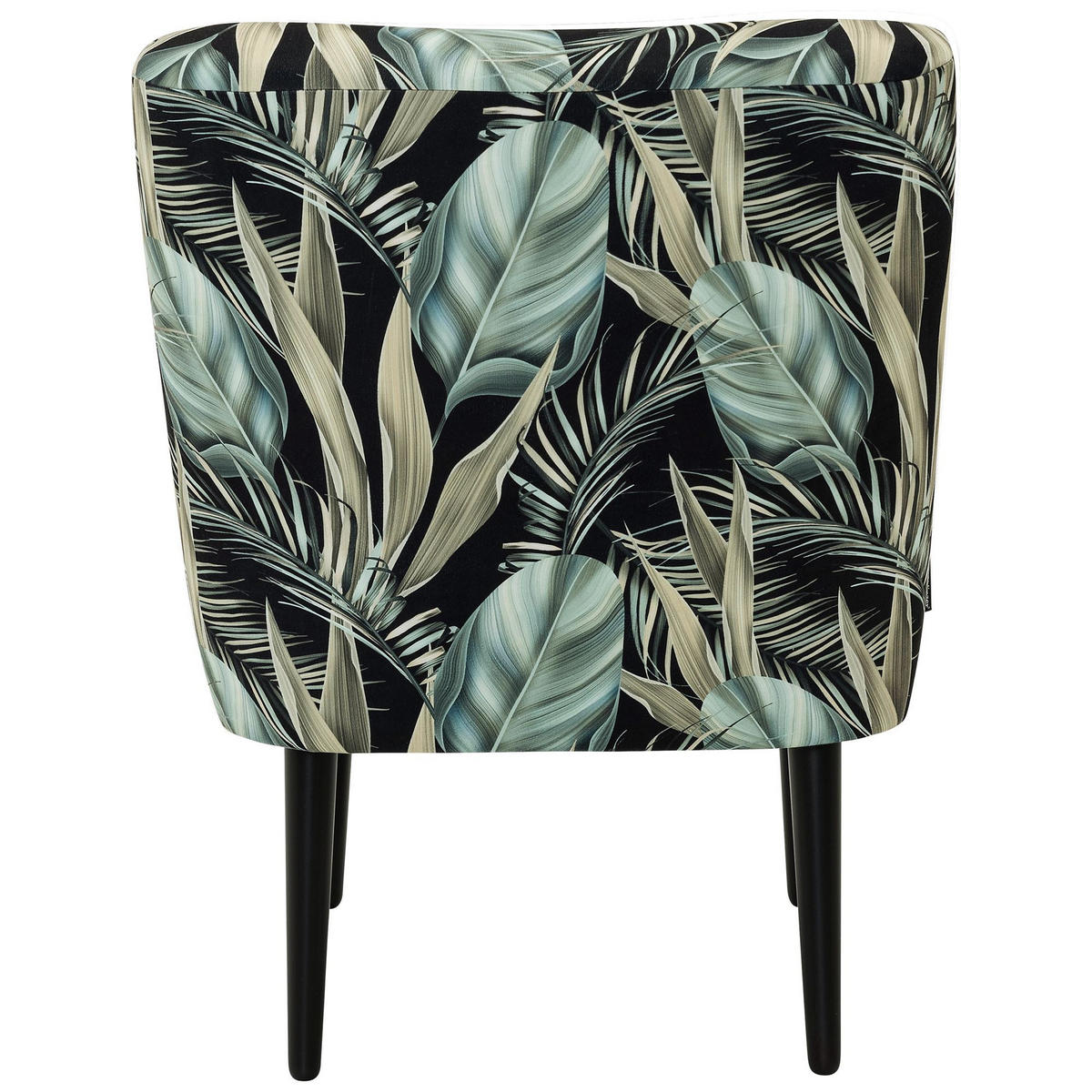 POLSTERSESSEL Kamle Flachgewebe schwarz - Schwarz, Kunststoff (58/78/68cm) - 58aufmkessel