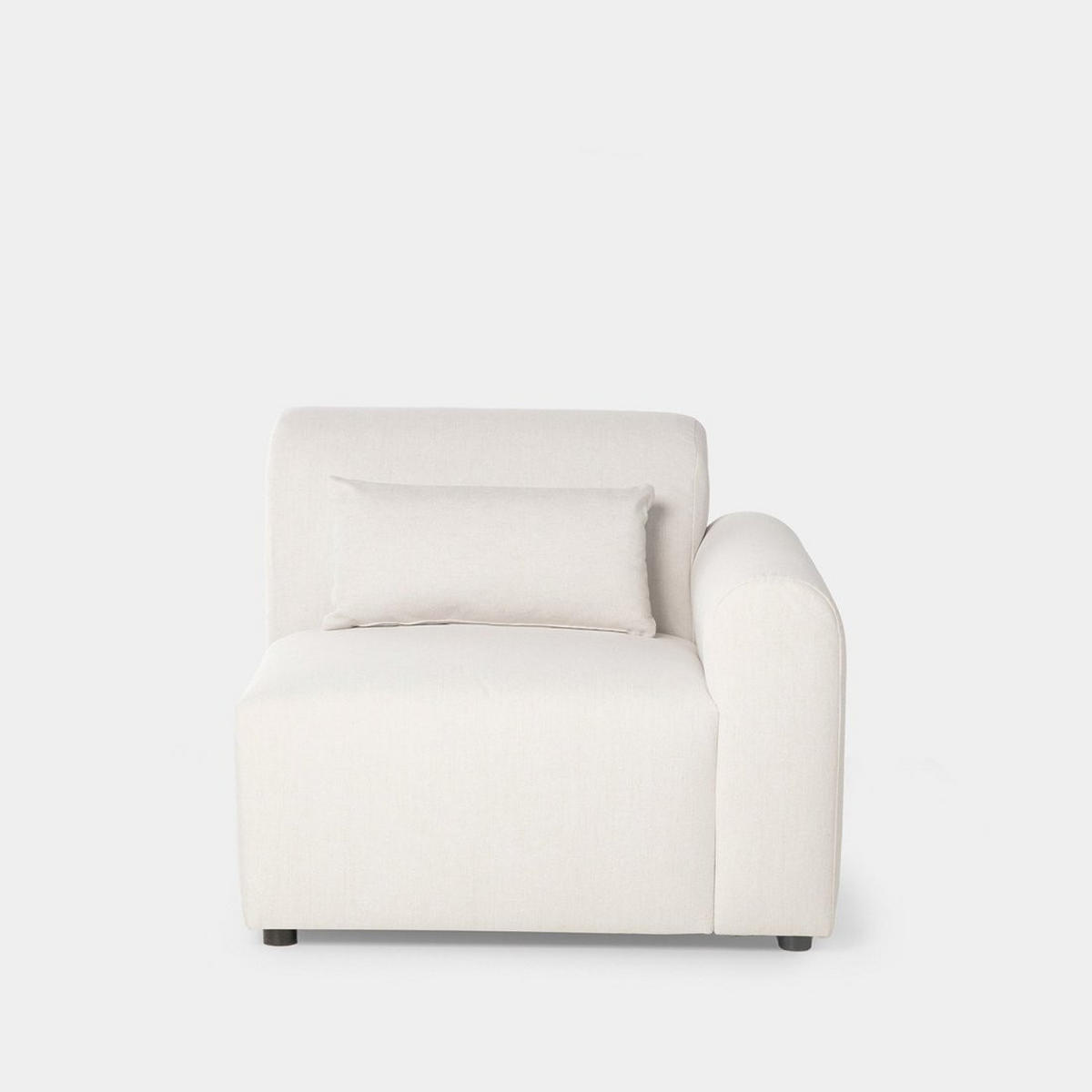 SOFA MODULARES Cillian Beige 100 cm x 87 cm - Beige, Textil (100/87/90cm) - Klast Home