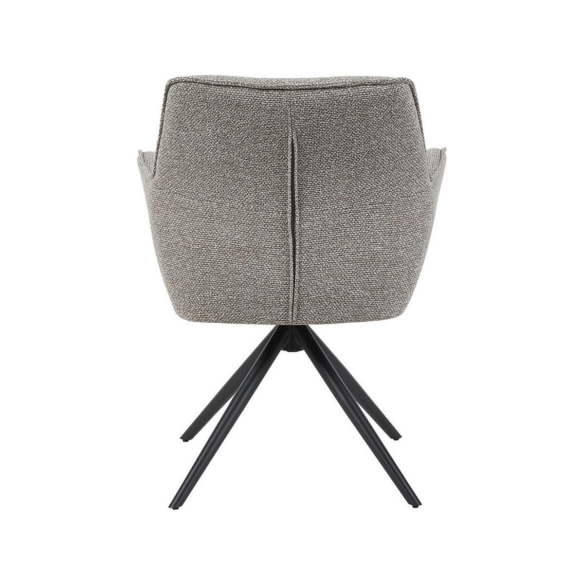 ESSZIMMERSTUHL Kimora - Gray - 47/86/66 cm - 2er-Set - Grau, Textil (65/86/66cm) - LABEL51