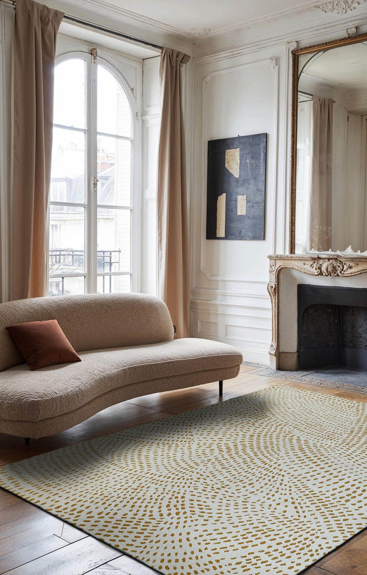 TEPPICH modern Flachgewebe PRETO Weiß 240 x 340 cm - Weiß, Textil (240/340cm) - Novatrend