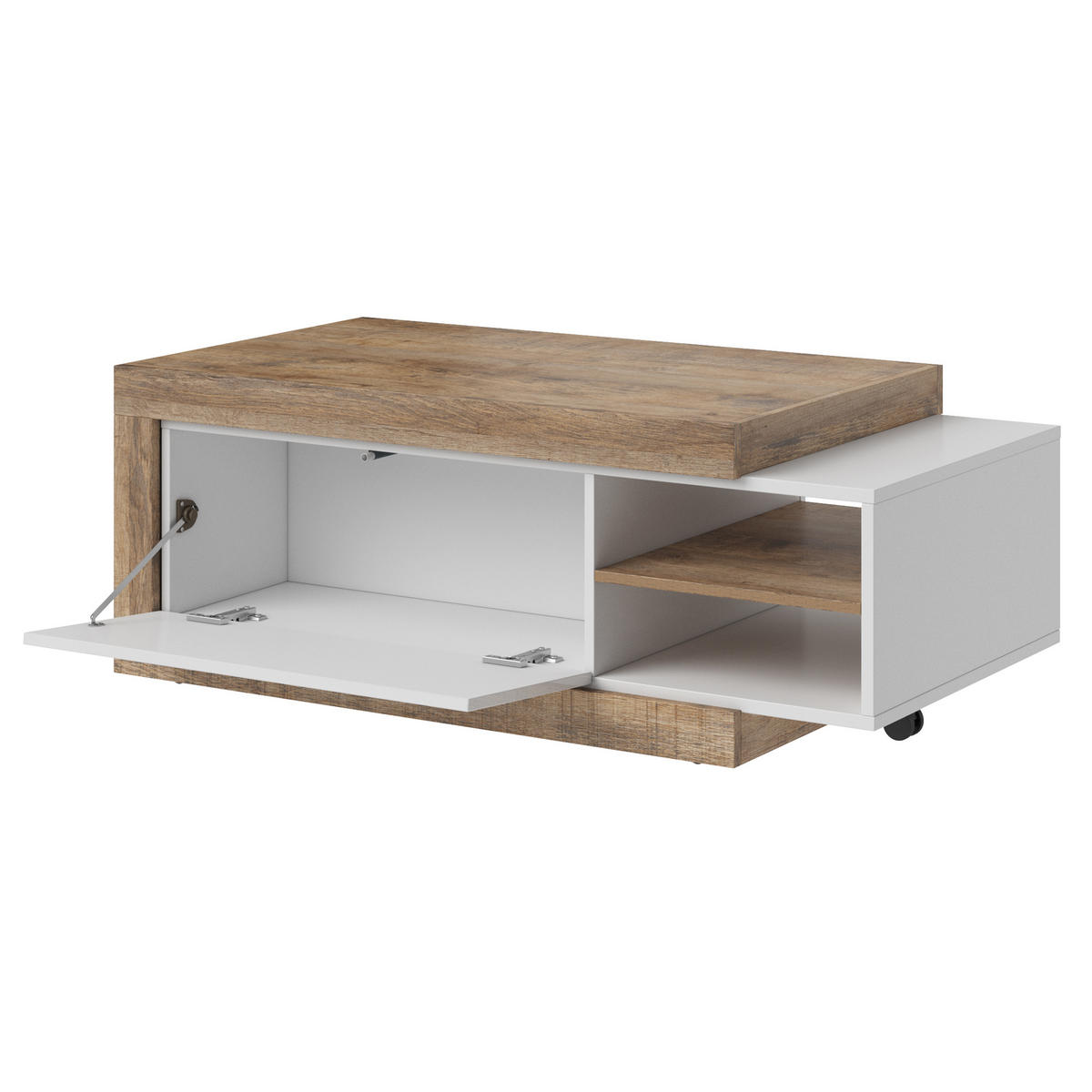 COUCHTISCH SINFONIA 120/43/60 cm Braun - Braun, Holzwerkstoff (60/120/43cm) - MASSENO