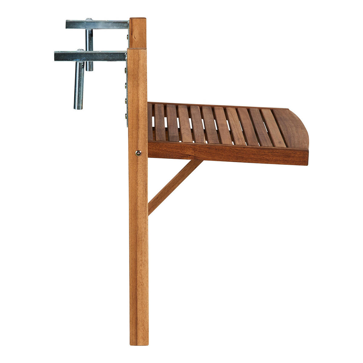 GARTENTISCH Lodge - Braun, Holz (40/57/64cm) - Butlers