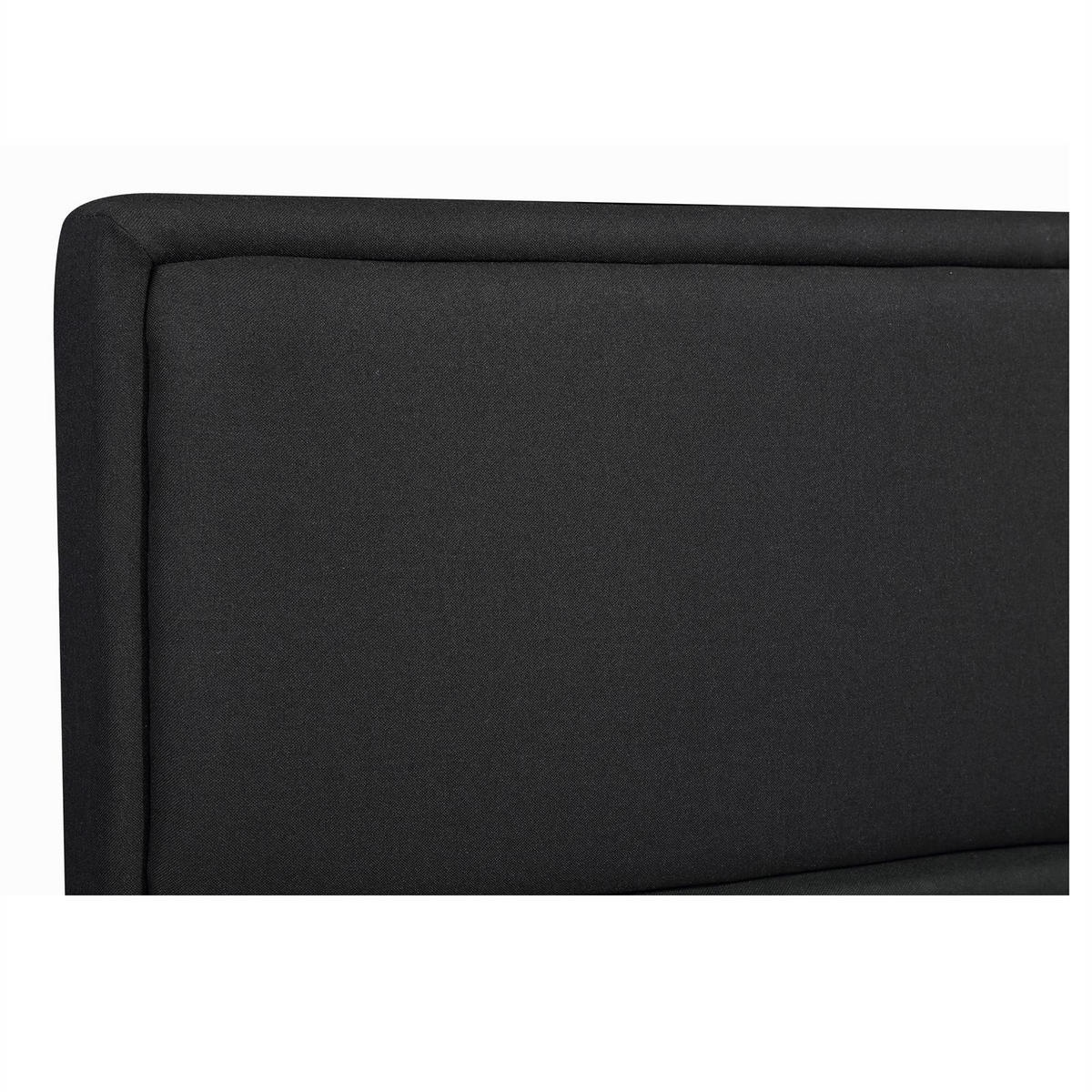 POLSTERBETT ANAIS 120X200 CM - Schwarz, Textil (120/200cm) - CARO-Möbel