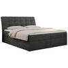 BOXBETT DIEGOS 140/200 Dunkelgrau Struktur - H3 - Dunkelgrau, Holz/Textil (140/200cm) - MKS