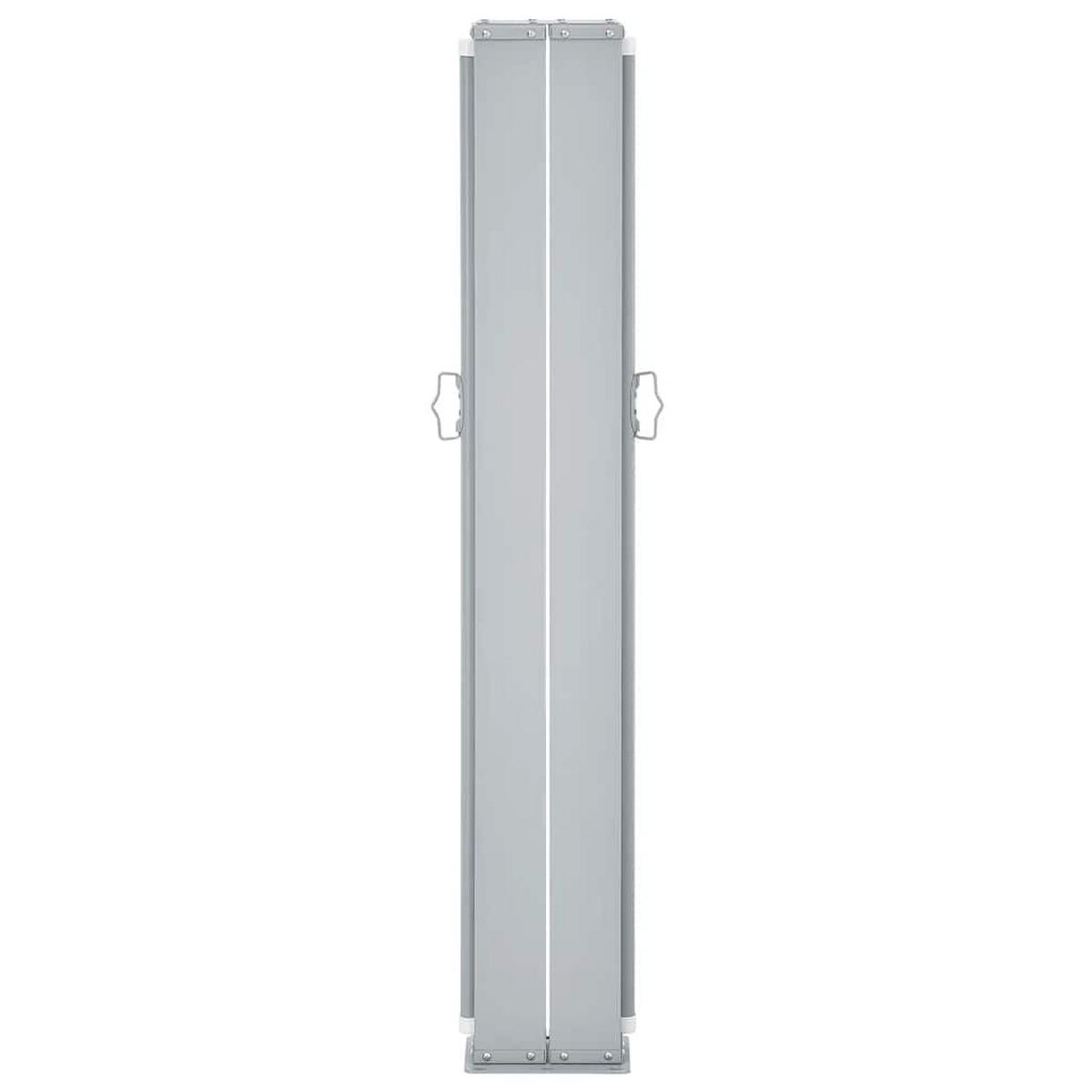 AUSZIEHBARE Seitenmarkise Anthrazit 100/600 Cm - Anthrazit, Textil (600/100/1cm) - vidaXL