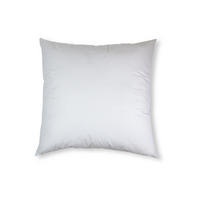 KOPFKISSEN - 60 x 60 cm - Federkern - DODO von MERIBEL - Weiß, Textil (60/60cm) - Dodo