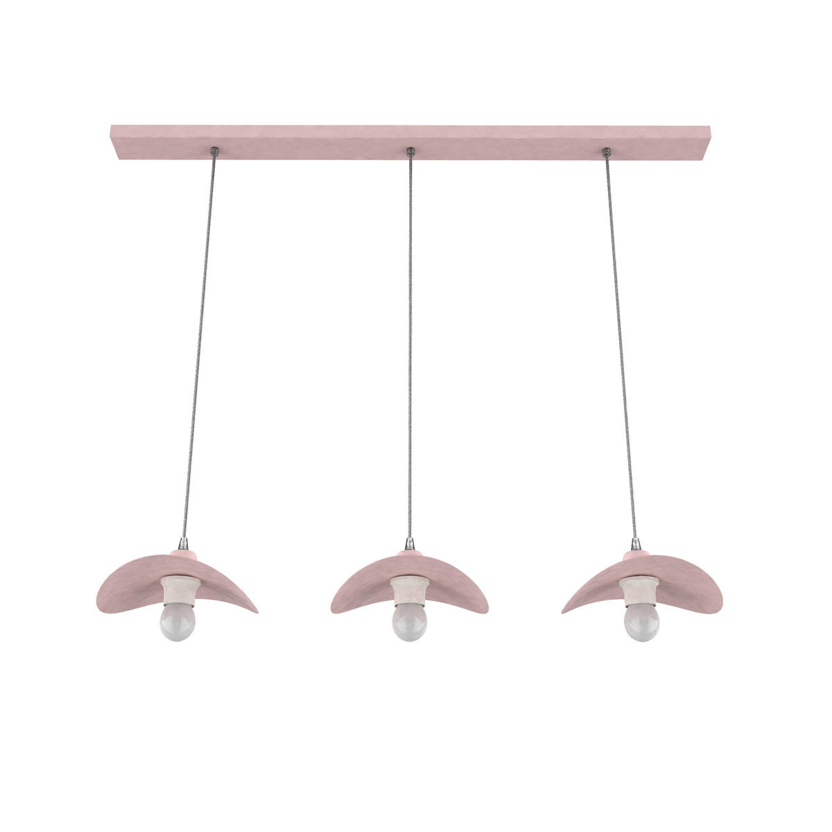 HÄNGELEUCHTE - Pink, Metall (25/30/120cm) - Lumicom