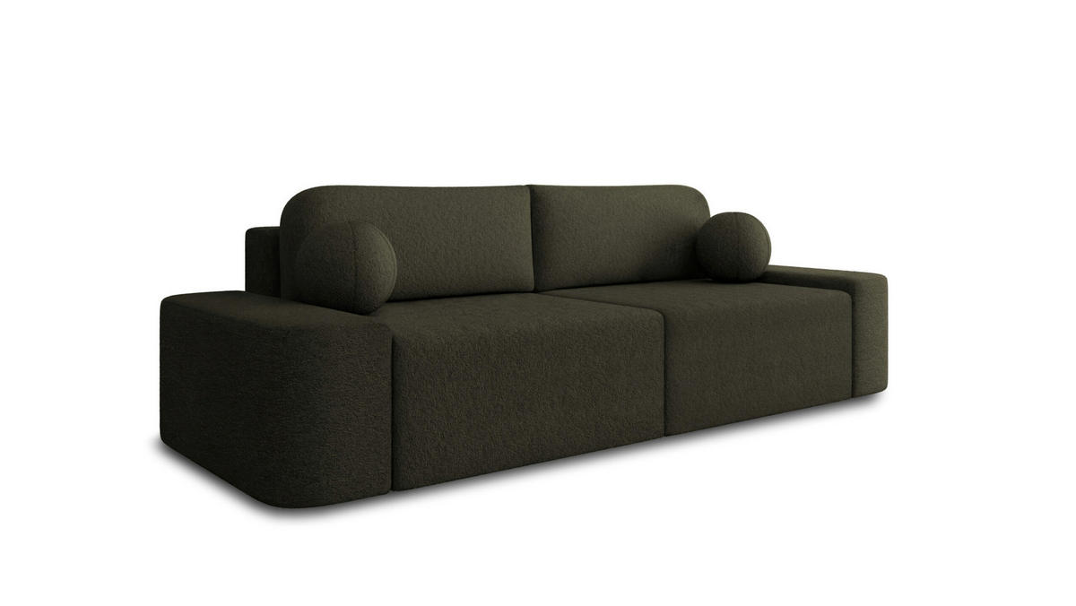 SOFA Lisbon - Grün (Arena 12) - Grün, Holzwerkstoff (268/85/110cm)