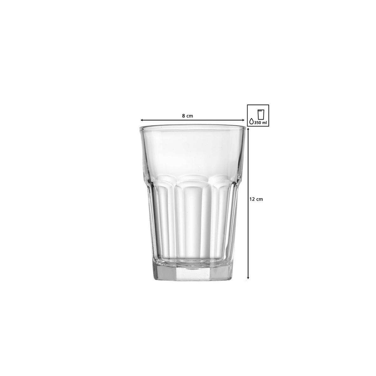 LONGDRINKGLÄSER Riad transparent 350 ml 12er Set - Transparent, Glas (0.35L) - Ritzenhoff Breker