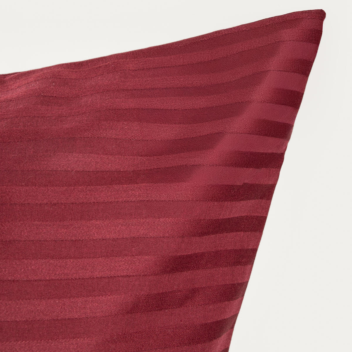 BETTWÄSCHE Agnes Satin-Jacquard bordeauxrot 160/200 cm - Dunkelrot, Textil (160/200cm) - Homla