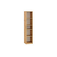 KINDERREGAL ARCO 11 35 cm in Weiß Arctic Matt / Wotan Eiche - Eiche Wotan/Weiß, Holzwerkstoff (35/171/36cm) - Deine Möbel 24