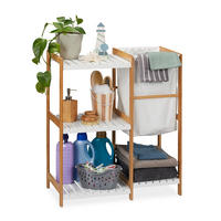 BADREGAL - Multicolor, Holz/Holzwerkstoff (65.5/76/33cm) - Relaxdays
