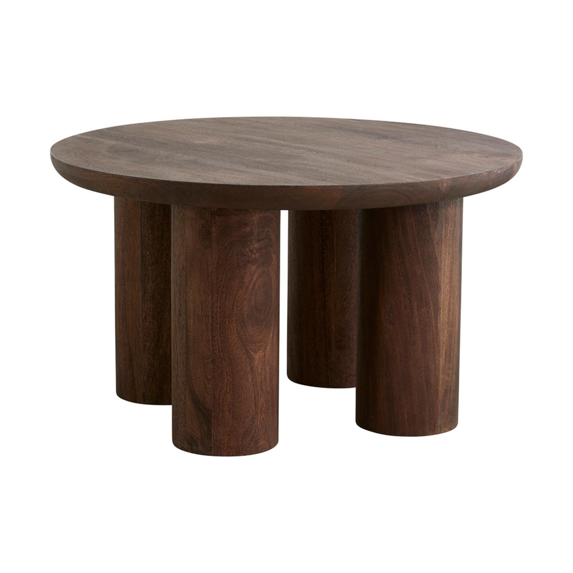 Furnlux Couchtisch Braun 70x40x70 cm