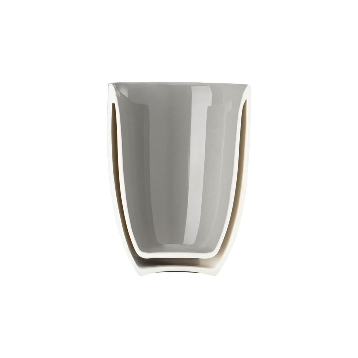 DOPPELWANDIGER BECHER The Mug+ Delicate Black schwarz 300 ml - Schwarz, Keramik (0.3L) - Rosenthal