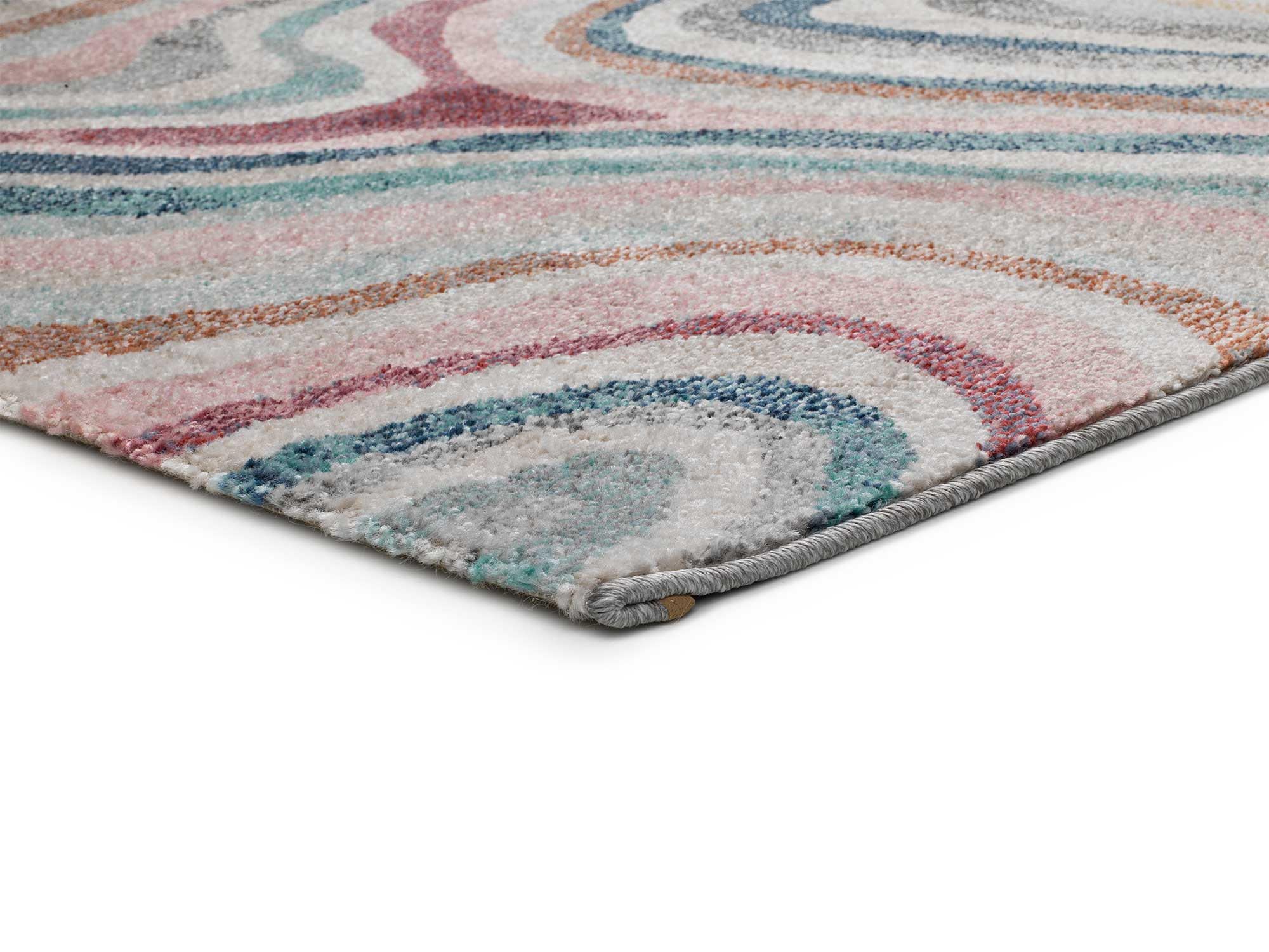 WEBTEPPICH Mehrfarbig Parma 120/170 cm - Multicolor, Naturmaterialien/Textil (120/170cm) - Atticgo
