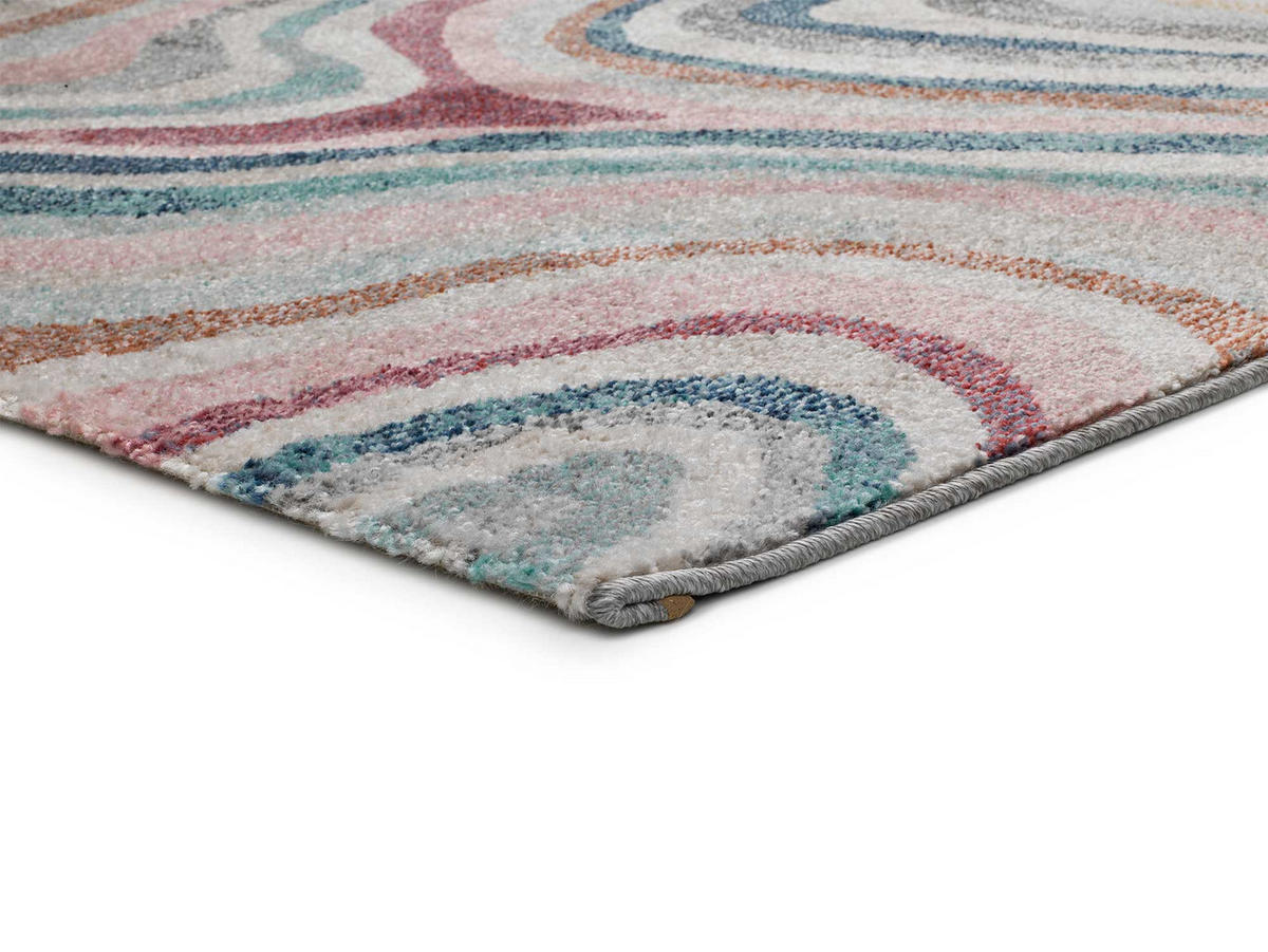 WEBTEPPICH Mehrfarbig Parma 60/120 cm - Multicolor, Naturmaterialien/Textil (60/120cm) - Atticgo