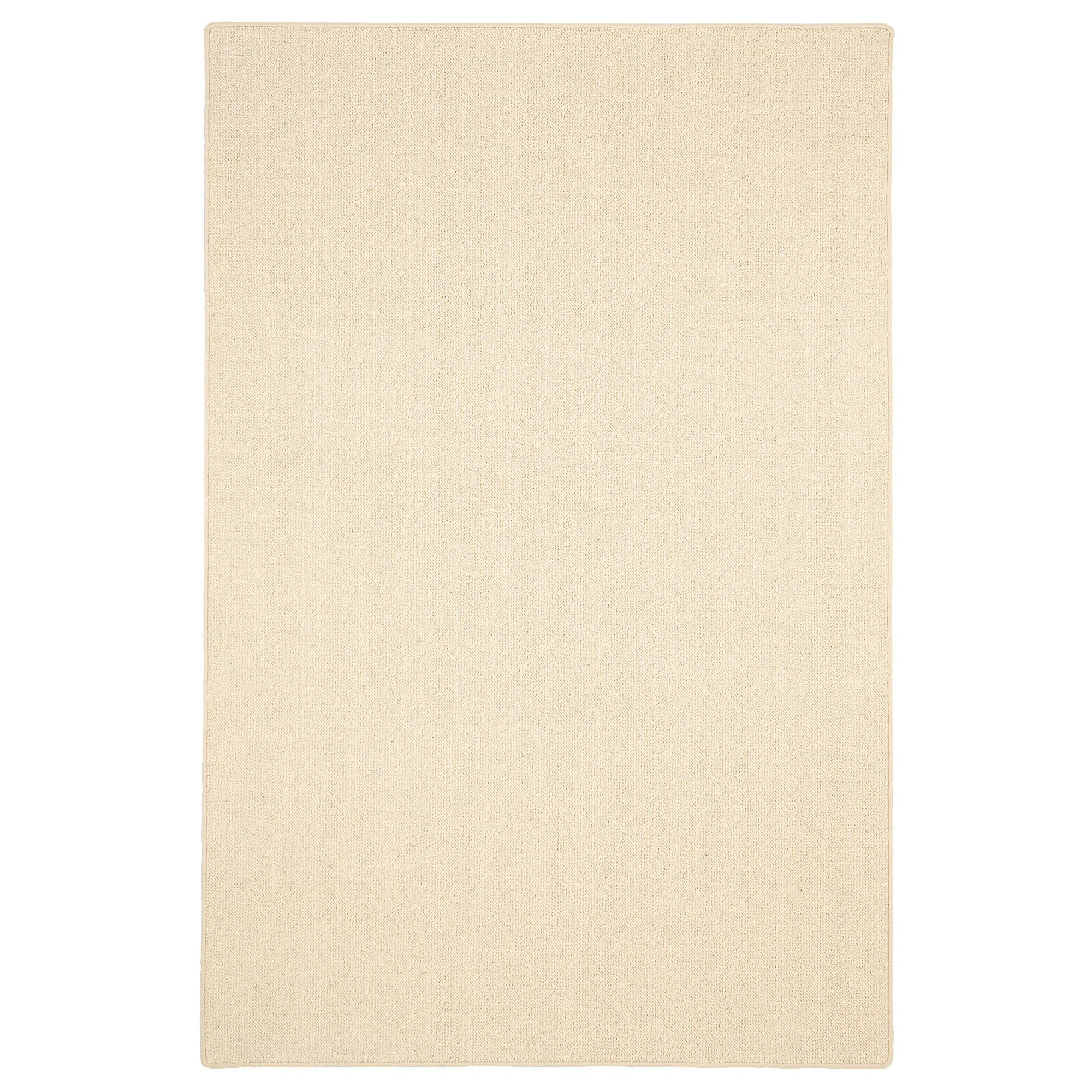 NATUR TEPPICH WOLLE BERBER - Creme, Textil (160/240cm) - Snapstyle