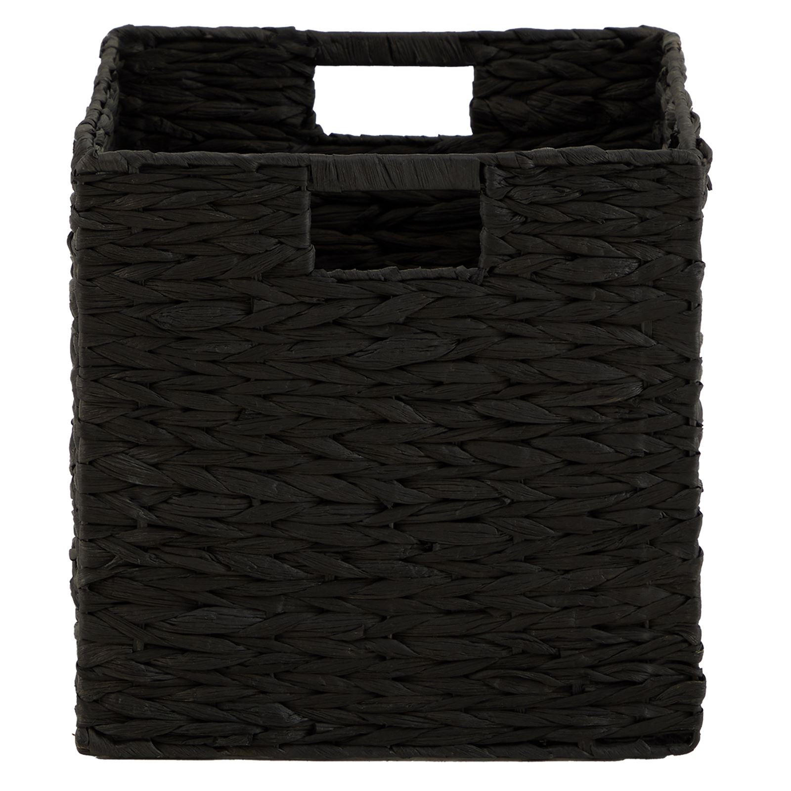 KORB CAO 2ER-SET - Schwarz, Naturmaterialien (32/32/32cm) - CARO-Möbel