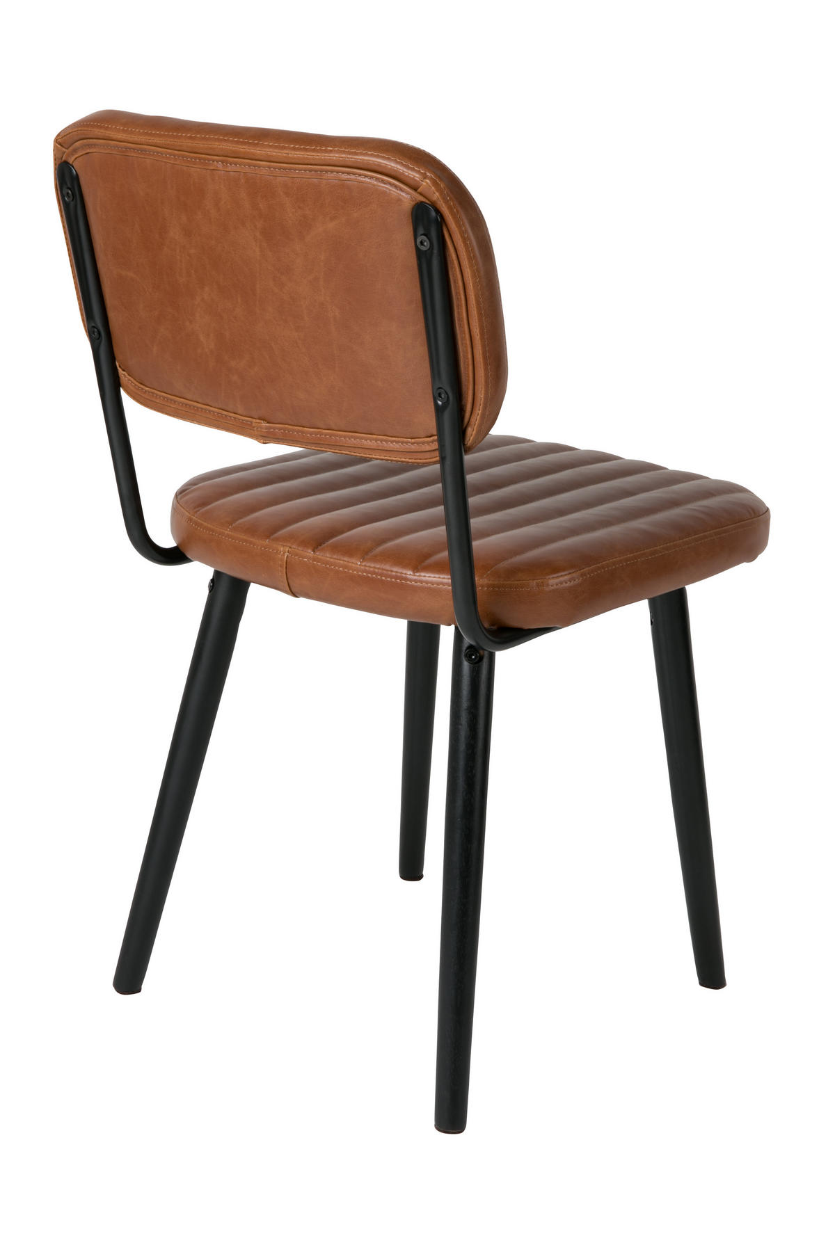 ESSZIMMERSTUHL Jake - Braun - 58/46/81 cm - Braun, Textil (46/81/58cm)