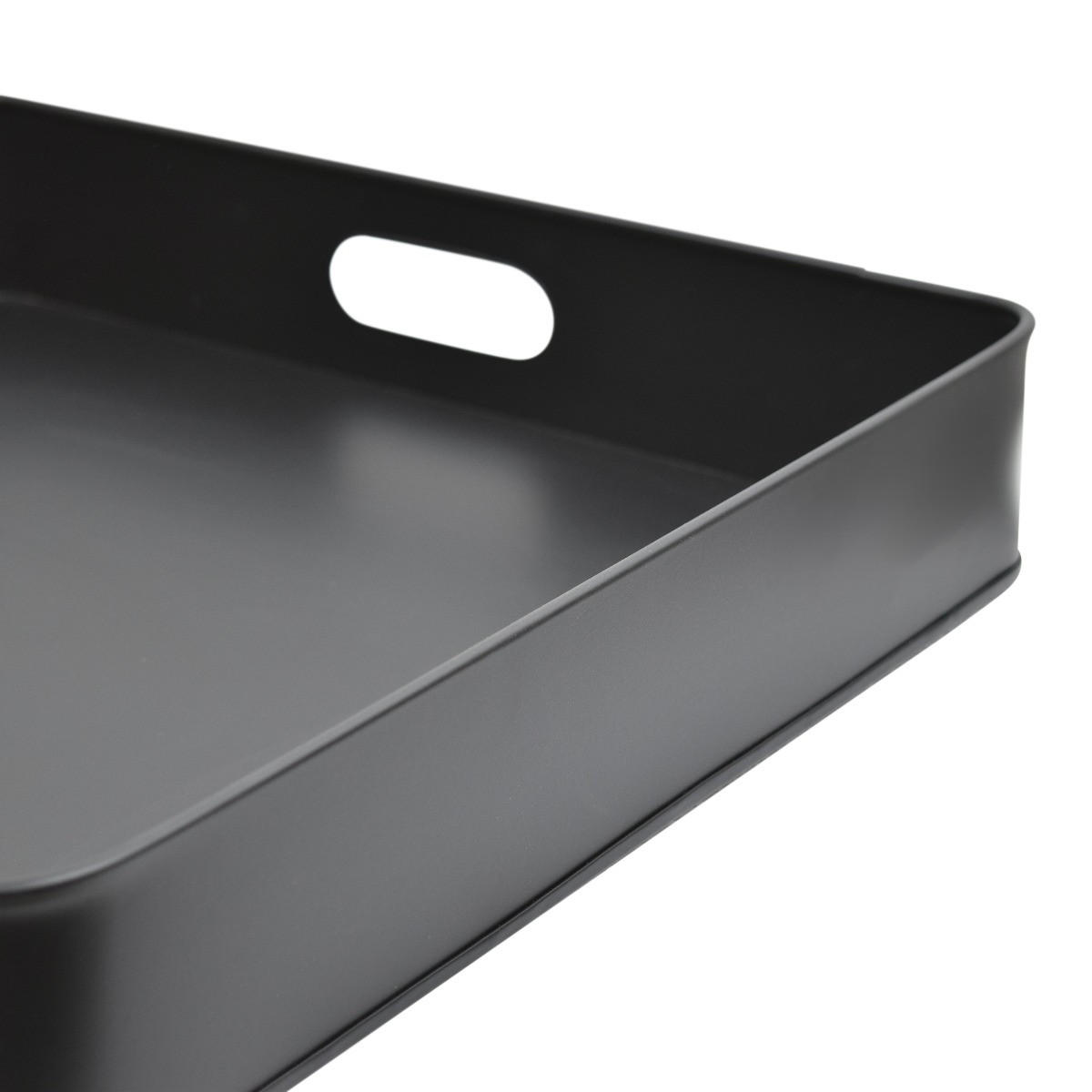 TABLETT Eggy Schwarz - Schwarz, Metall (60/7/60cm) - LOFT42