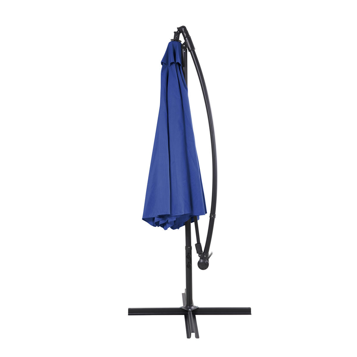 SONNENSCHIRM 3M Matt-Blau - Blau, Textil (300/300cm) - SVITA