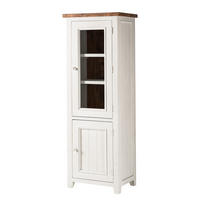 STANDVITRINE - Kiefer massiv - Kieferfarben, Holz (65/179/45cm) - home24