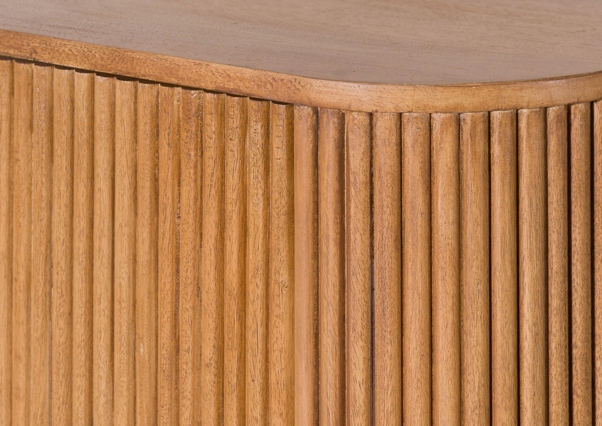 HÄNGESCHRANK Mango 55x30x65 natur lackiert BARCELONA #558 - Naturfarben, Holz (55/65/30cm) - Massivmoebel24