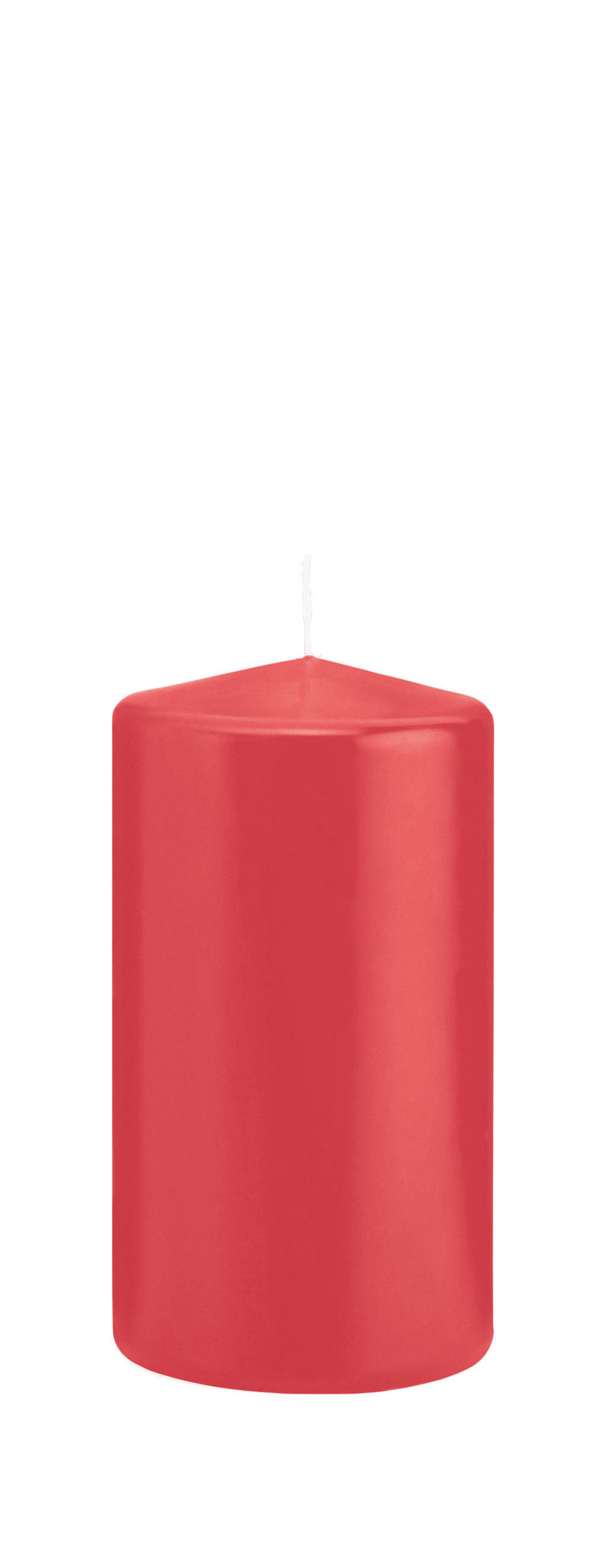 STUMPENKERZEN Himbeere Ø 38 x 60 mm, 24 Stück - Altrosa, Paraffin (4/6cm) - Wiedemann Kerzen