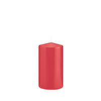 STUMPENKERZEN Himbeere Ø 68 x 150 mm, 12 Stück - Altrosa, Paraffin (7/15cm) - Wiedemann Kerzen