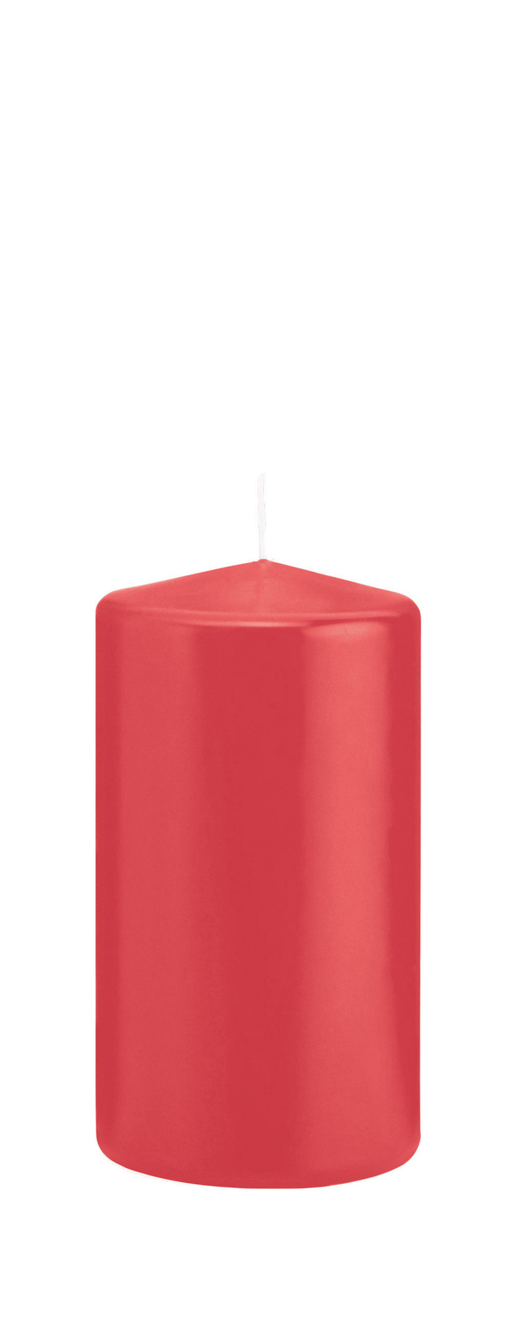 STUMPENKERZEN Himbeere Ø 68 x 150 mm, 12 Stück - Altrosa, Paraffin (7/15cm) - Wiedemann Kerzen