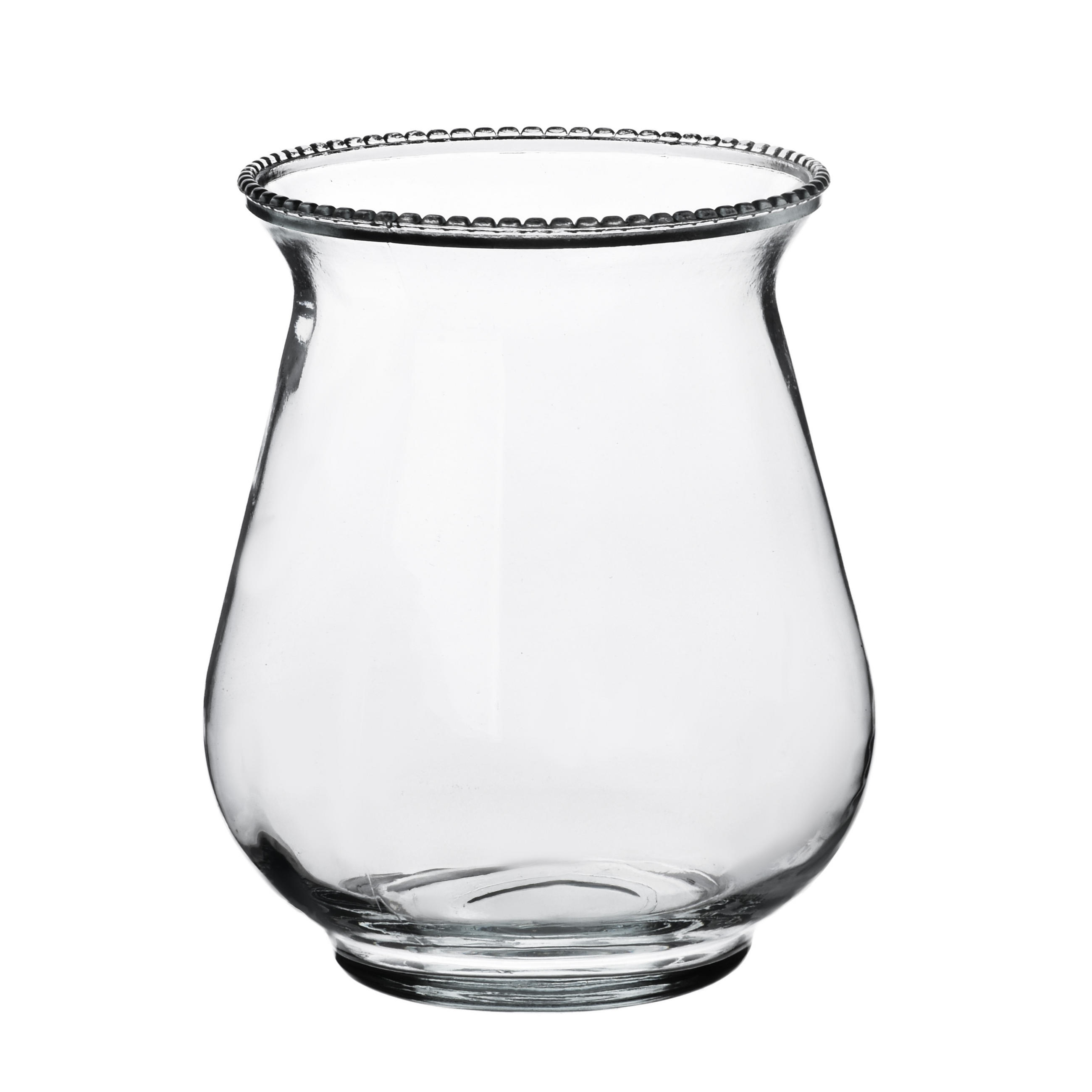 VASE Serenite Transparent 11,5x11,5xh16 cm Glas - Transparent, Glas (16cm) - Mondex