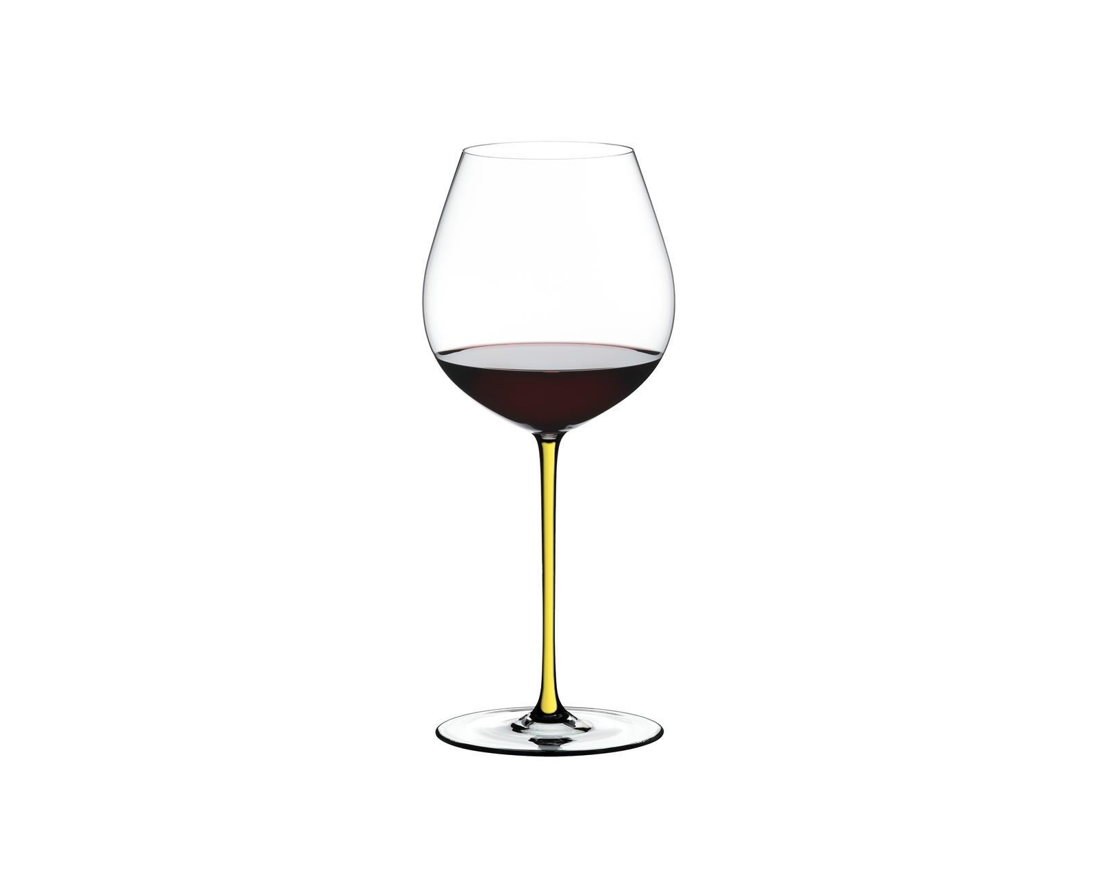 PINOT NOIR WEINGLAS Fatto A Mano Gelb 125 ml - Gelb, Glas (0.125L) - Riedel