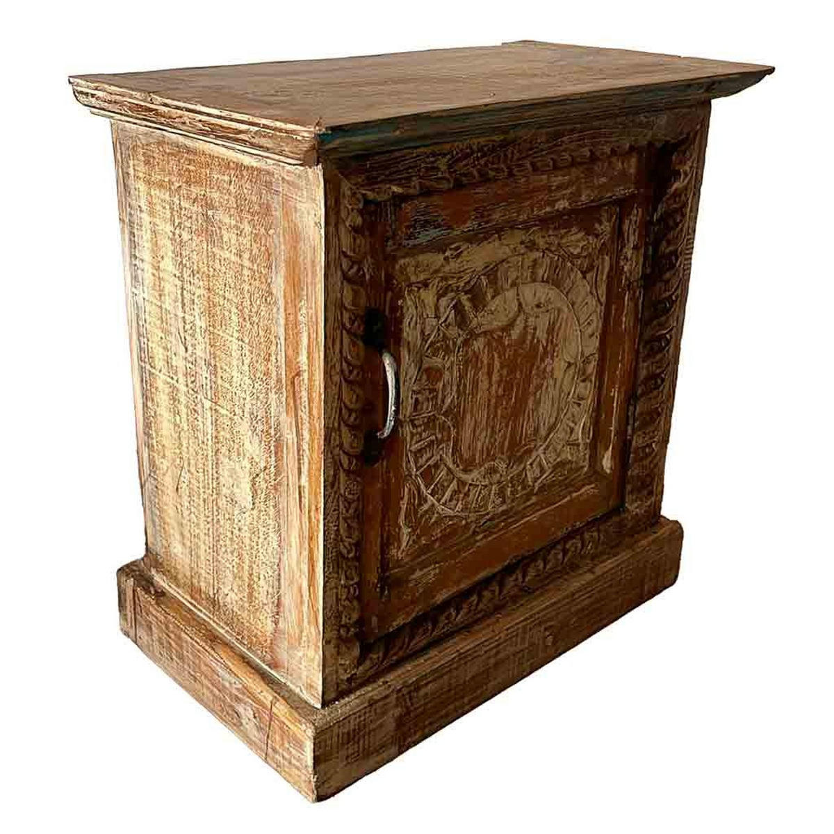 NACHTTISCH aus Holz, braun, 52x30x57cm - Braun, Holz (52/57/30cm) - Wanderlust