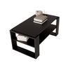 COUCHTISCH Holzwerkstoff rechteckig stabil Schwarz 42/54/96cm - Schwarz, Holzwerkstoff (53.8/96/42cm) - CraftPAK