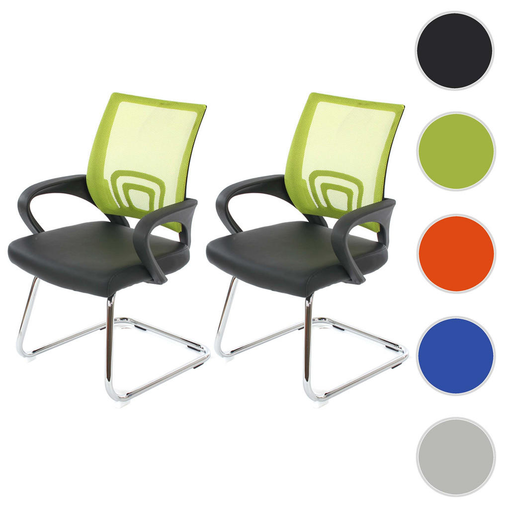 Thumbnail - MCW Konferenzstuhl, Grün, Textil, 57x92x59 cm, Esszimmer, Stühle, Esszimmerstühle, Schwingstühle