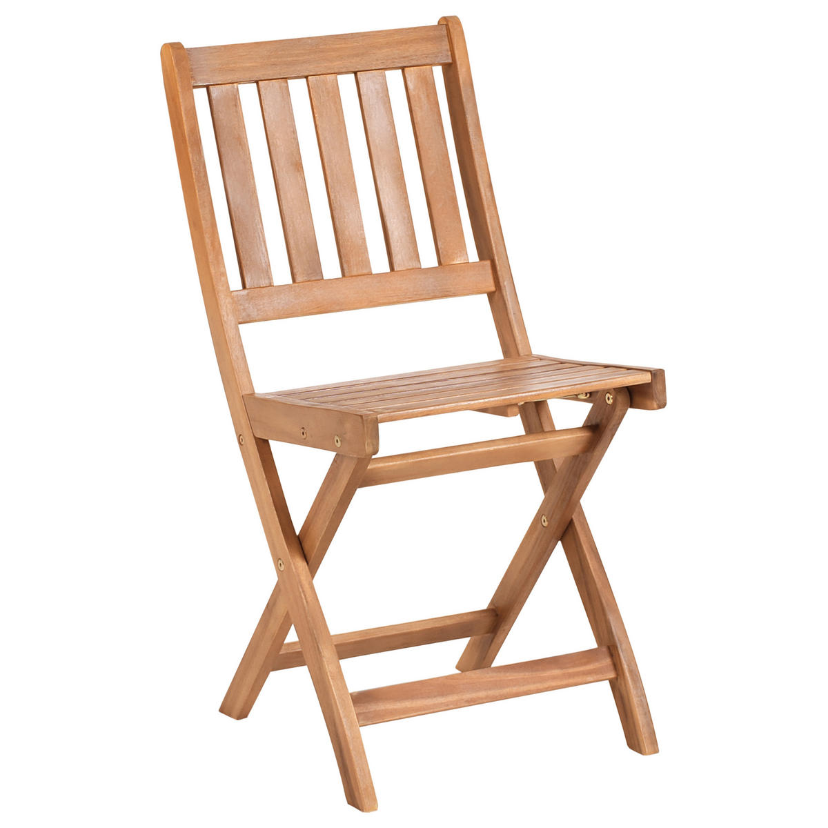 BISTRO-SET Braun Febbio - Braun, Holz - Beliani