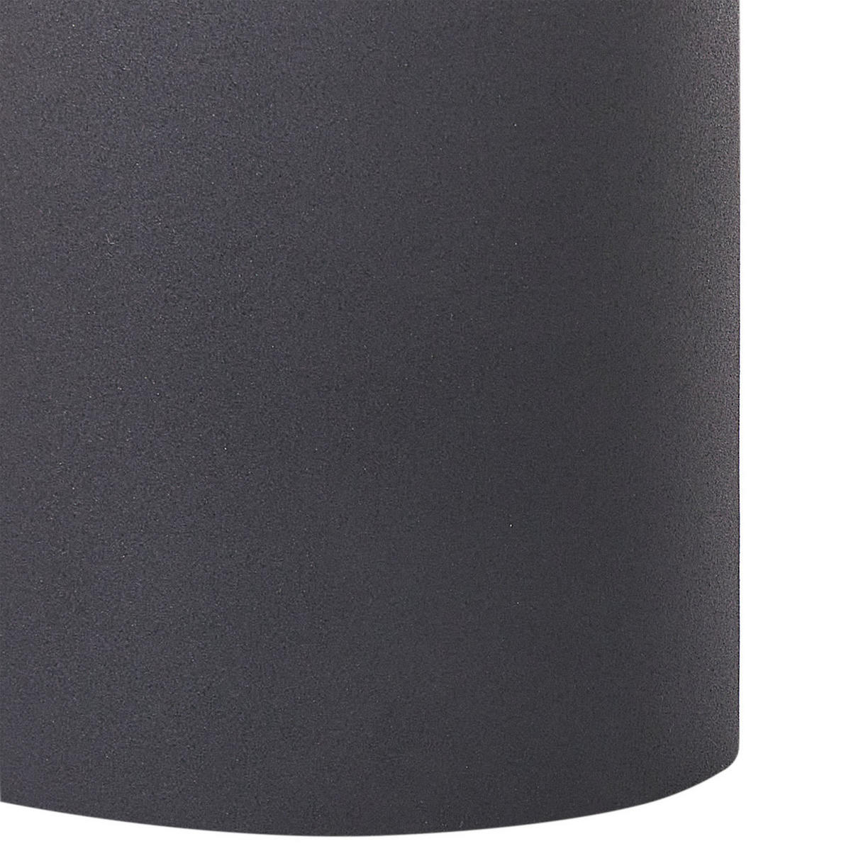 BEISTELLTISCH Metall schwarz rund 33 cm Tenjo - Schwarz, Metall (33/33/50cm) - Beliani