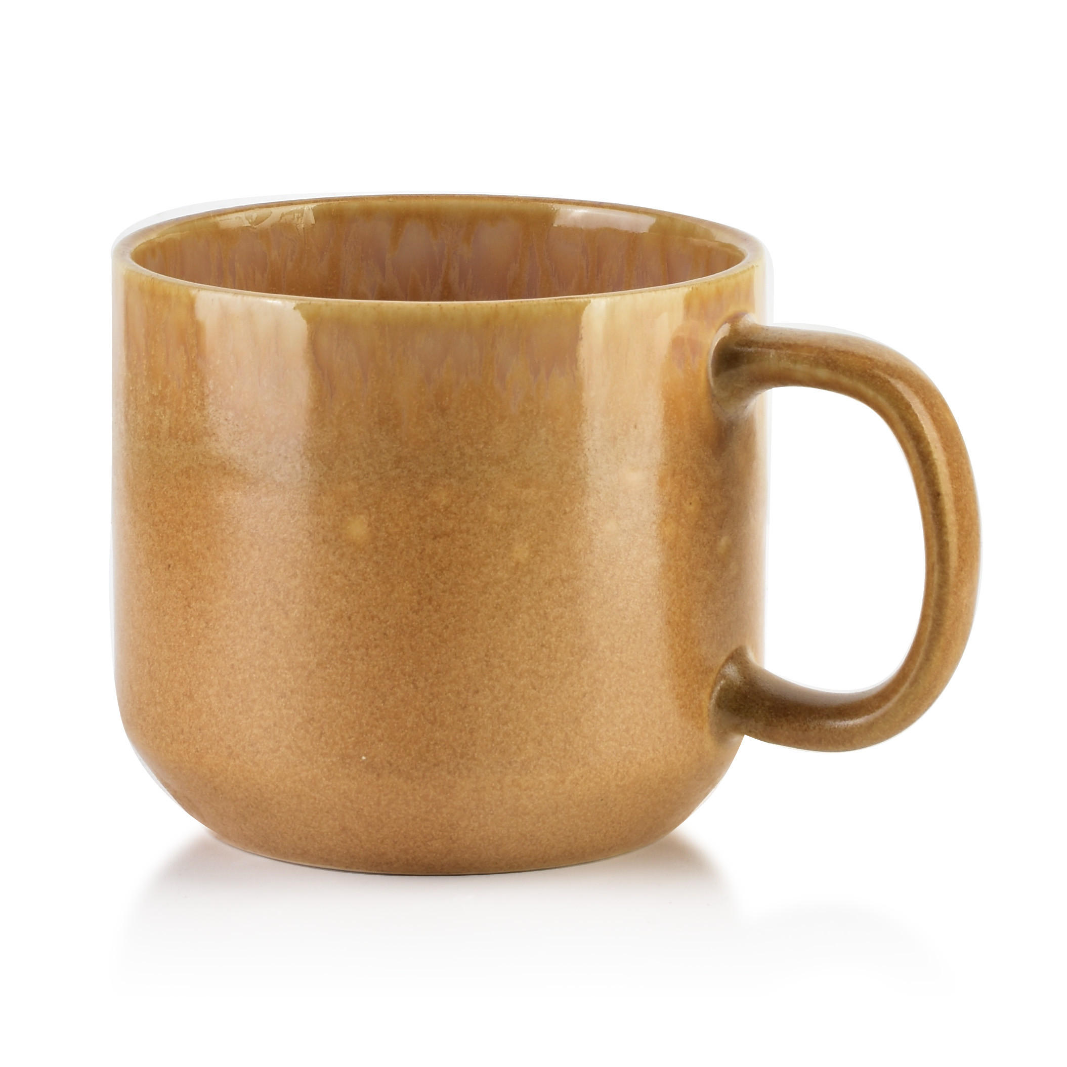 BECHER Basic Nature Braun 13.5/10/9 cm Keramik - Braun, Keramik (0.4L) - Mondex