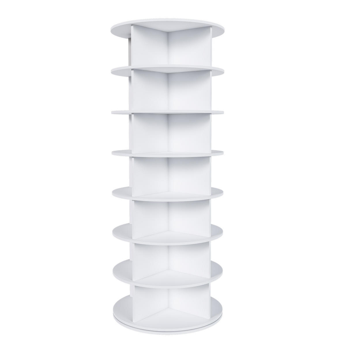 BOTNÍK, 60/60/161 cm, PVC bílý, otočný 360° se 7 úrovněmi - bílá, plast (60/161/60cm) - BEAOK