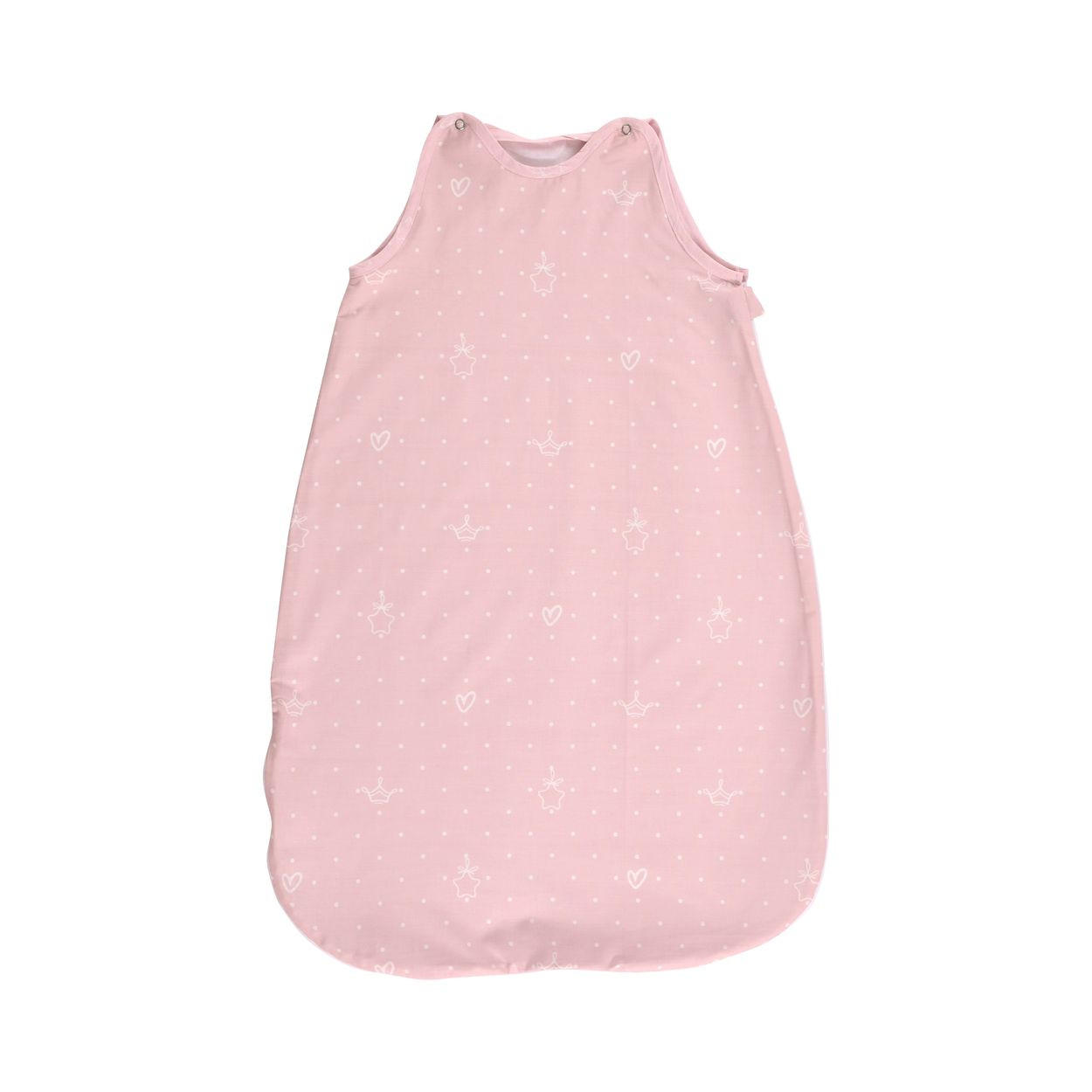 BABYSCHLAFSACK Summer 100 cm rosa Sterne Sommerschlafsack, temperaturausgleichend, feuchtigkeitsabsorbierend - Rosa, Textil (54/100cm) - Lorelli