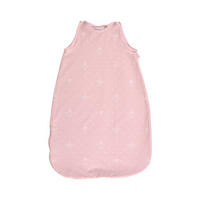 BABYSCHLAFSACK Summer 100 cm rosa Sterne Sommerschlafsack, temperaturausgleichend, feuchtigkeitsabsorbierend - Rosa, Textil (54/100cm) - Lorelli