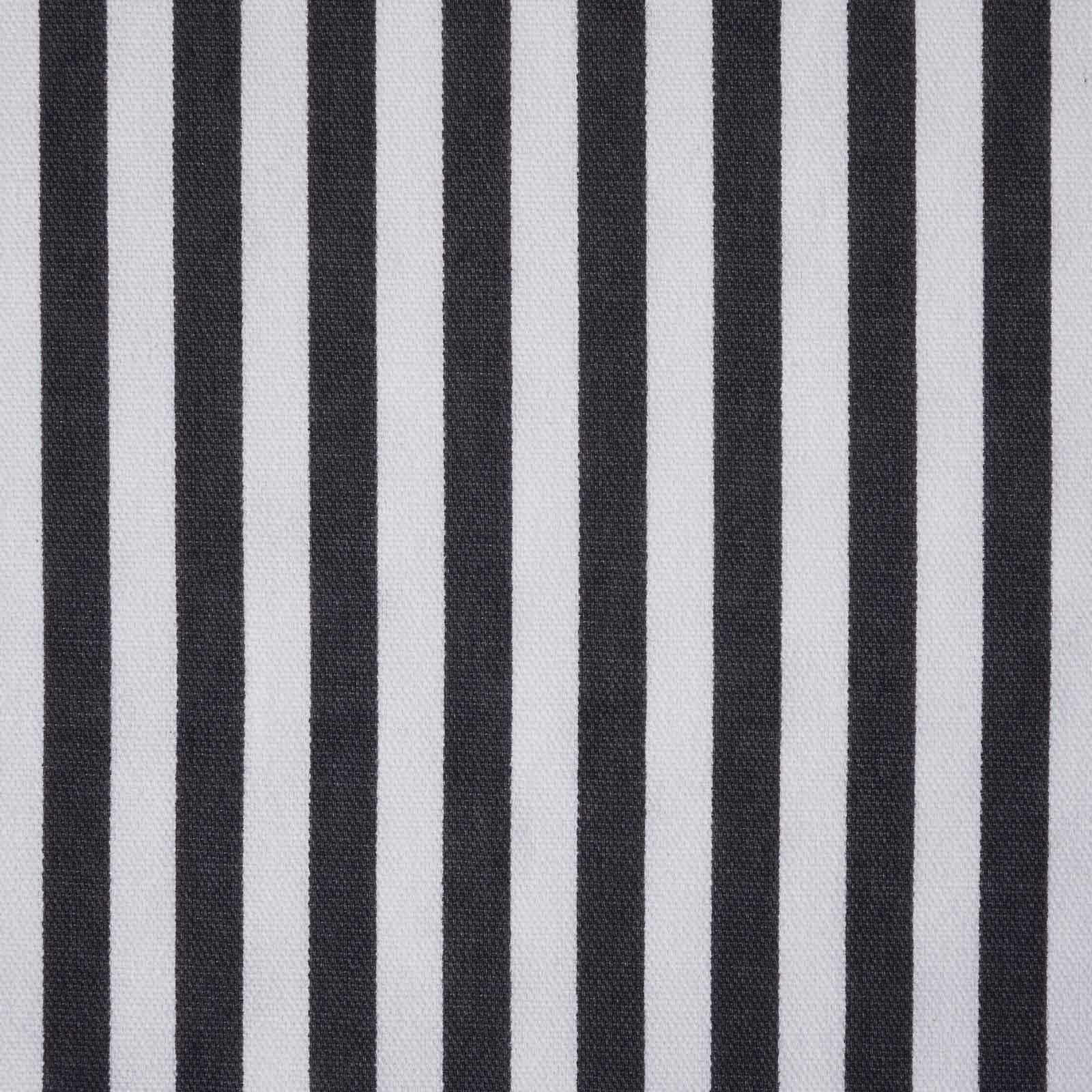 BAUMWOLLSTOFF Meterware schwarz-weiß gestreift, 150 cm - Schwarz, Textil (150/100cm) - Homescapes