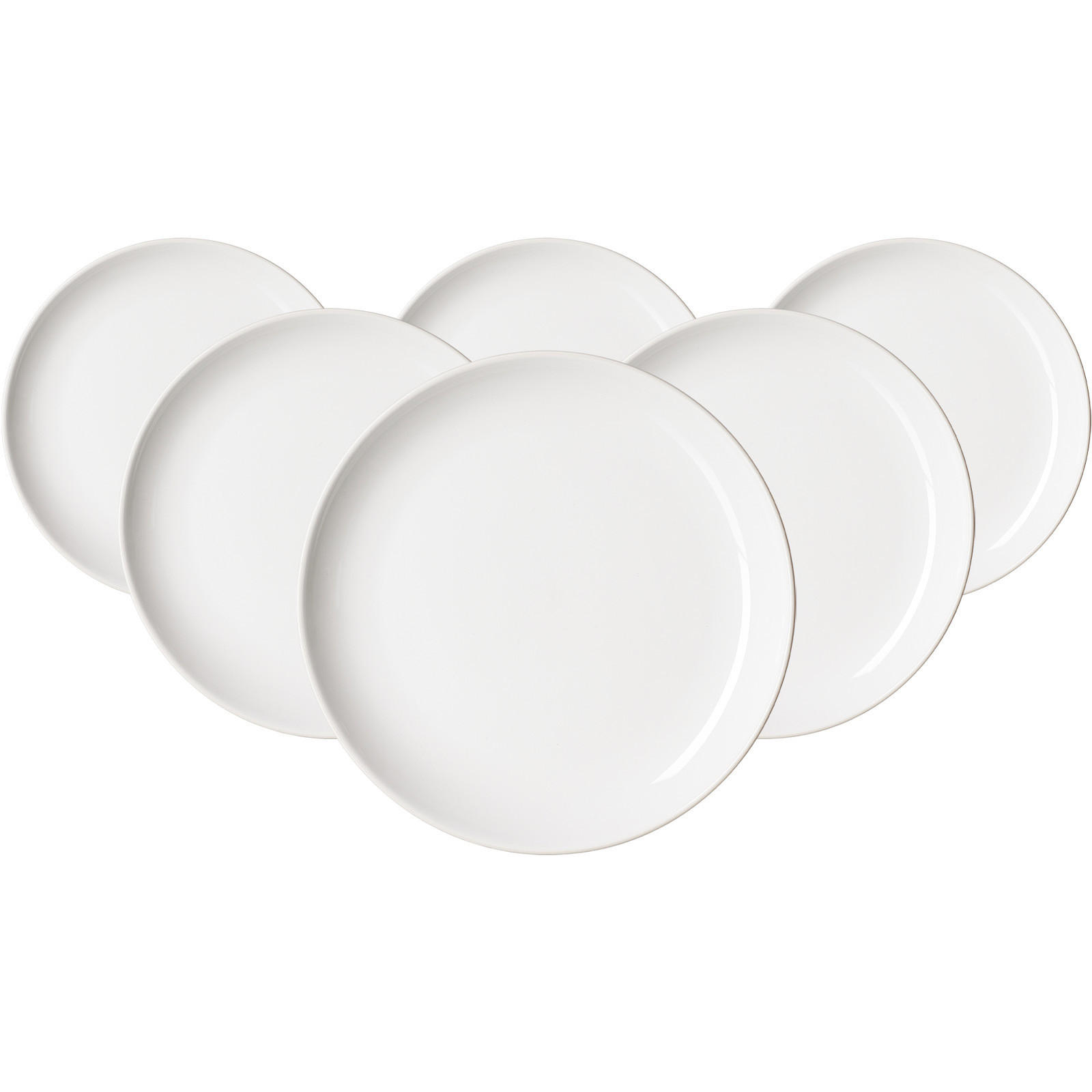 SPEISETELLER Volos weiß ø 27,5 cm 6er Set - Weiß, Keramik (27.5cm) - Ritzenhoff Breker