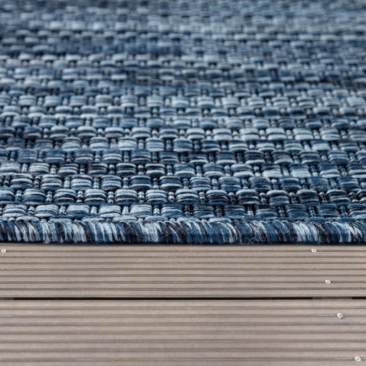 OUTDOORTEPPICH 200/200 cm Venedig 165 - Blau, Textil (200/200cm) - Paco Home