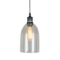 HÄNGELEUCHTE Gloria, Transparant, 30cm - Transparent, Glas (30/16/30cm) - KOSILUM