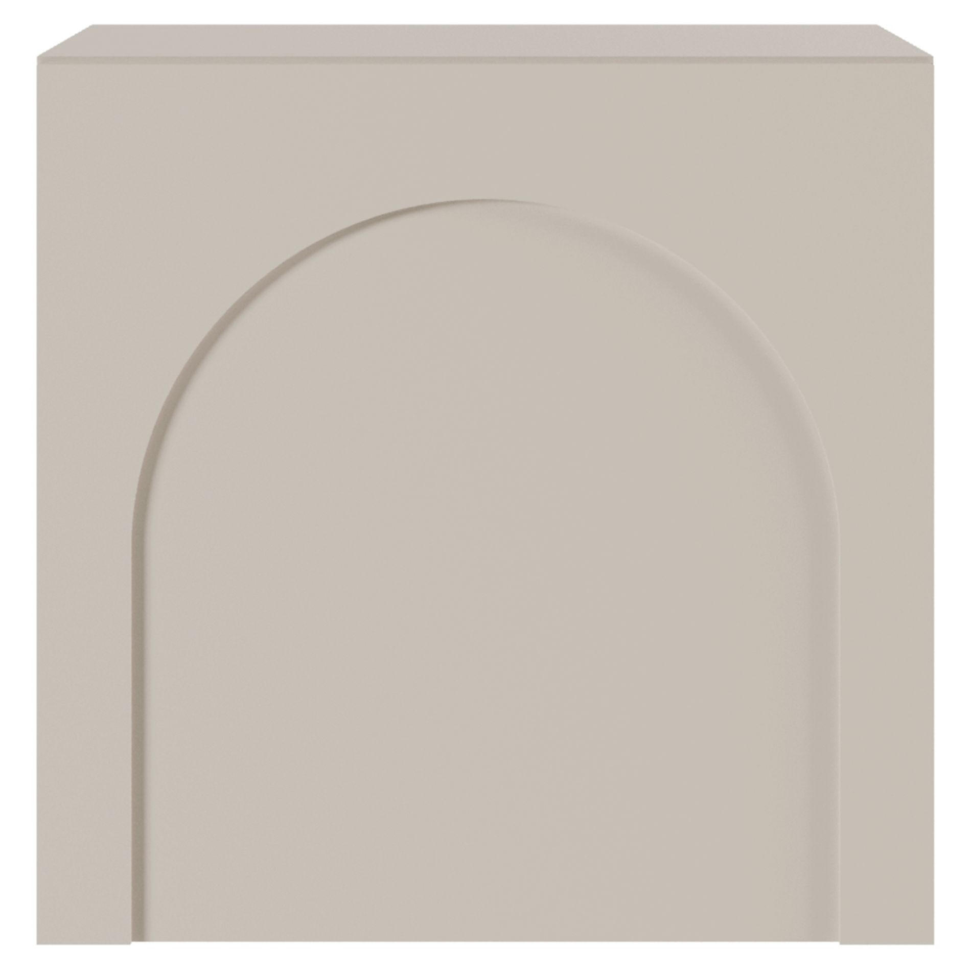 NACHTTISCH Arkadia Kaschmirgrau 50 cm - Kaschmir, Holzwerkstoff (50/49/35cm) - Selsey