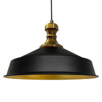 PENDELLEUCHTE Asletl-Knob 41/28 - Schwarz, Metall (41/41/28cm) - Bamyum
